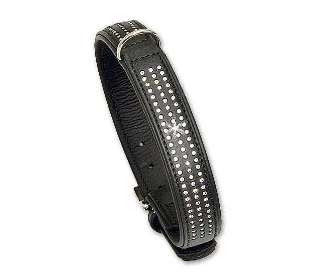 Karlie VINTAGE Strass Halsband 3-reihig - Schwarz 1 Karlie VINTAGE Strass Halsband 3-reihig - Schwarz