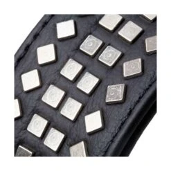 Karlie Vintage Halsband Mit 4eck-Nieten 50mm - Schwarz -Günstiges Keks Wuff Geschäft 25113 2