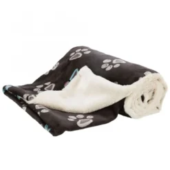 Trixie Plüsch-Decke Jimmy - Taupe/beige -Günstiges Keks Wuff Geschäft 37617 2