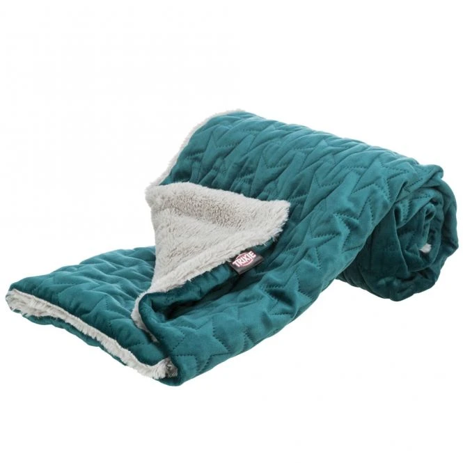 Trixie Decke Estelle - Grün/grau 1 Trixie Decke Estelle - Grün/grau