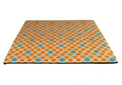 CARBONE Hundematte Mattress, 70 X 100 Cm -Günstiges Keks Wuff Geschäft punkte orange 2